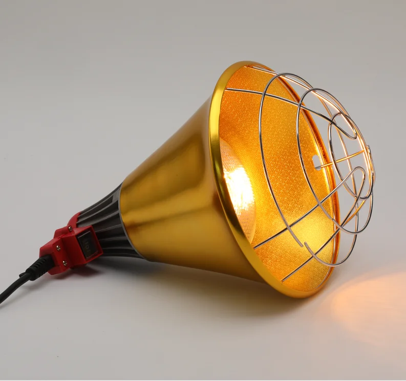 Оптовая продажа от производителя Классическая нагревательная лампа для птицы животных инфракрасный нагрев электрическая