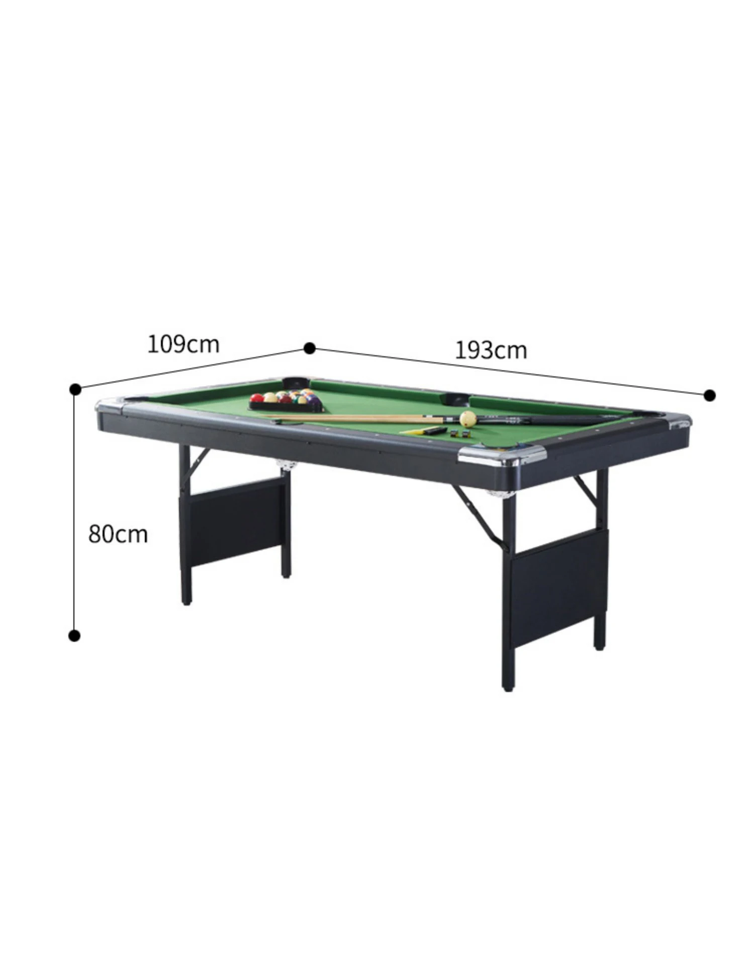 Classical Carom 7FT 8FT 9FT Fold Pool Table Billiard Snooker Pool Table With Drop Pocket