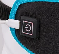 Электрический USB Подогревом глаз маска с 3 контроля температуры теплые Терапевтическое Лечение перцем чили для снятия