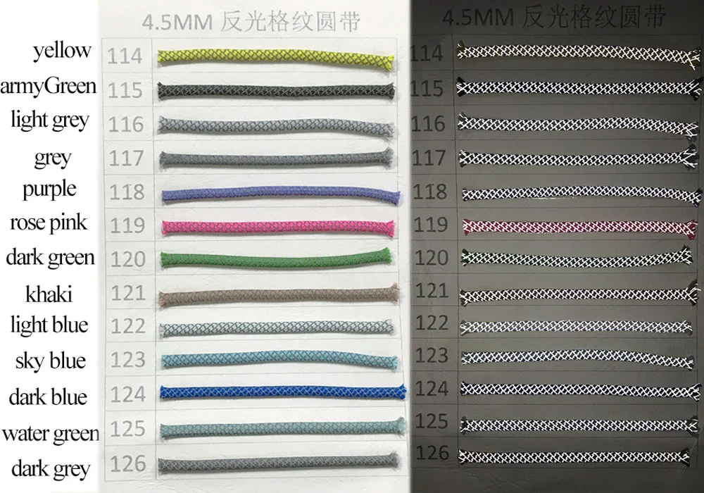 Wholesale shoe laces package reflective shoelace for yeezy shoe