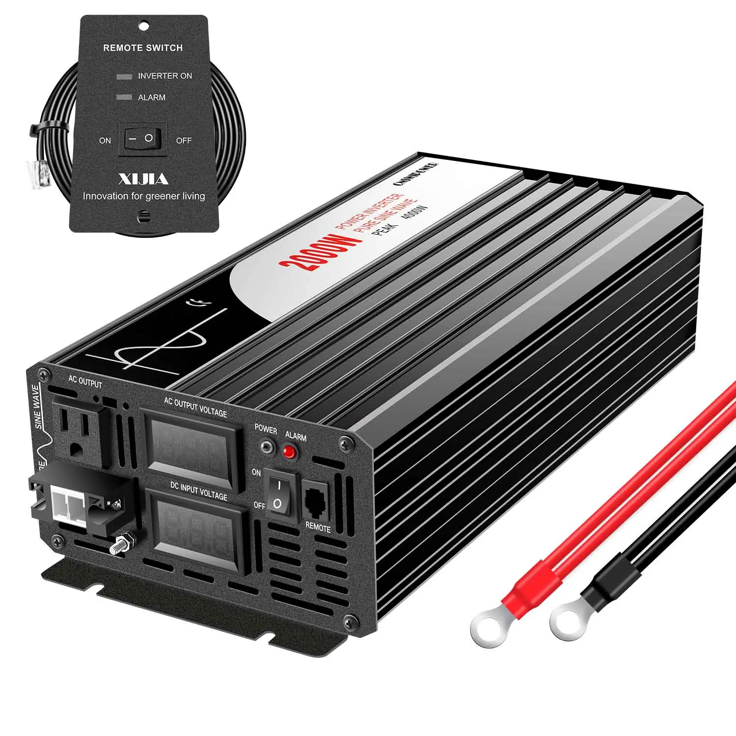 2kva solar inverter 12 volt 220v 50hz converter dc to ac
