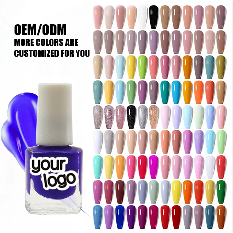 Jelly Glaze High Pigment Neon Pure Clear Gel Nail Polish Multiple Unique Colors in 5ml Bottles