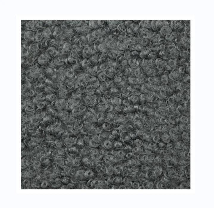 China Manufacturer Soft Warm Knitted Thickened Flat Shear Grain 100%Polyester Cashmere Fabric For Garment