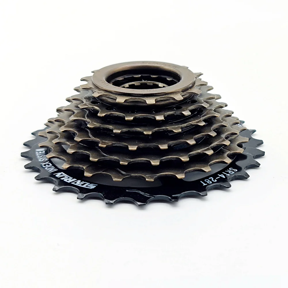 MTB bicycle  Road bike accessories 7 speed freewheel 14-28T Index freewheel