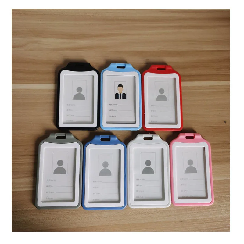 Бейдж для удостоверения личности, пластиковый шнурок для рабочего удостоверения личности, ремешок на шею, держатель для карт для автобусов, держатель для студенческих карт