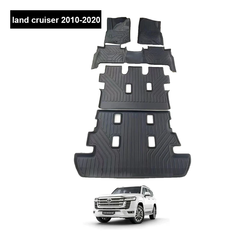 Factory Direct Supply Sound Insulation Custom Wholesale Car Floor Mats for Land Cruiser 2010-2020
