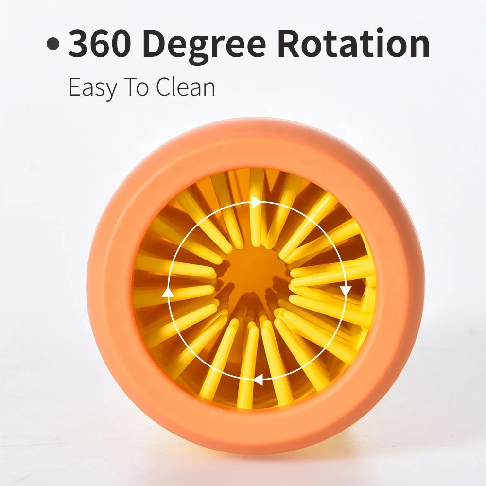 Pet Foot Cleaner Washer Removable Cleaning Tool Soft Touch Portable Pet Dog Paw Cleaner