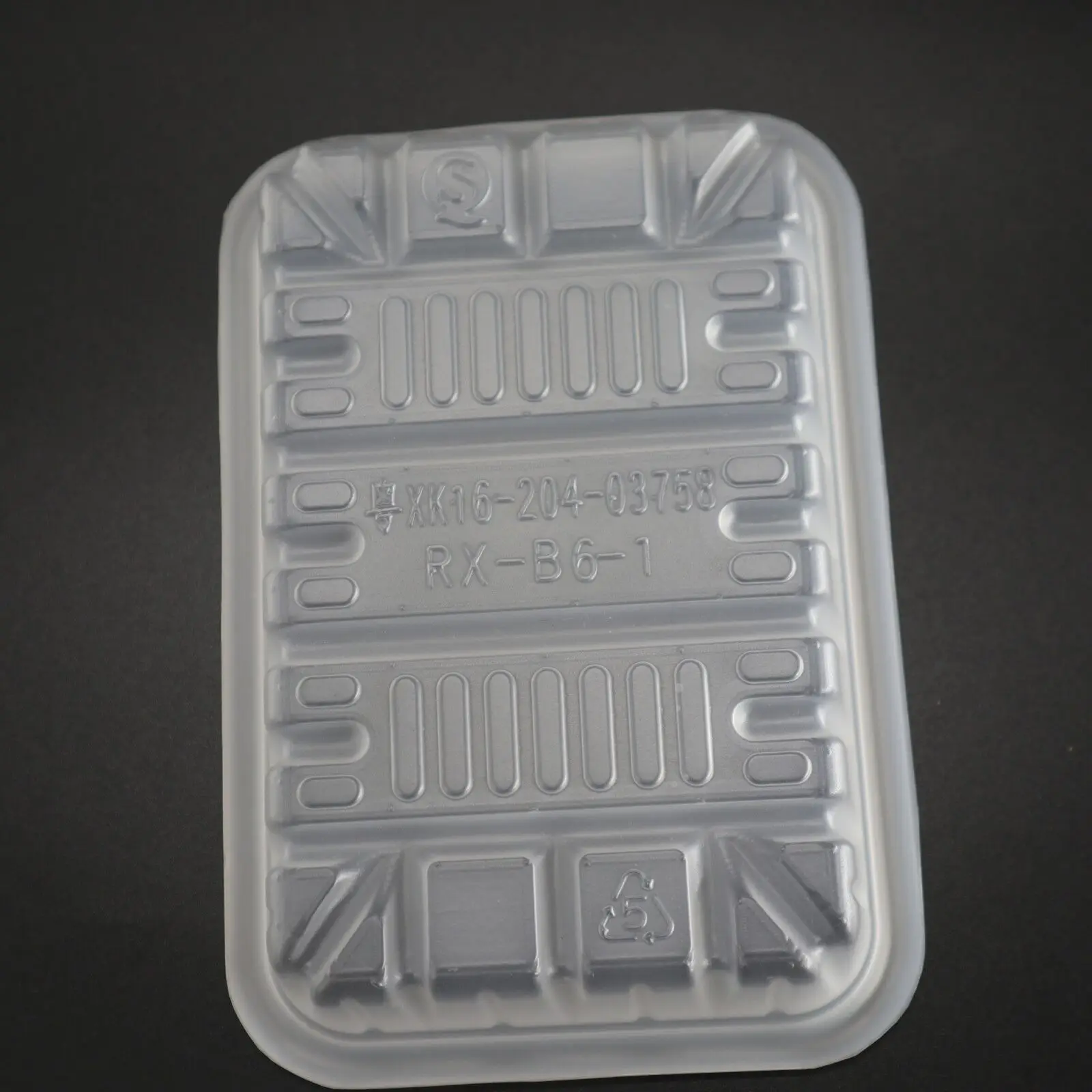 Контейнер PP пластина рыбы мяса пластиковые тарелки для прямоугольник, произведенл мяса говядины Упаковка Коробка для хранения Белый Индивидуальные размеры 5000 шт