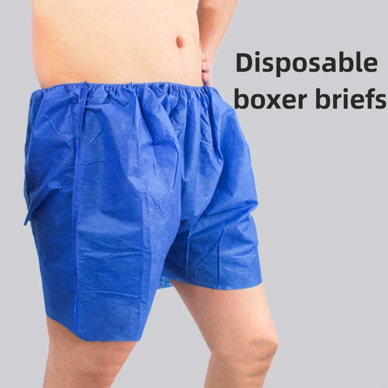 Massage Disposable Boxer Disposable Briefs Disposable Shorts Disposable Non Woven Boxer Men Shorts For Spa