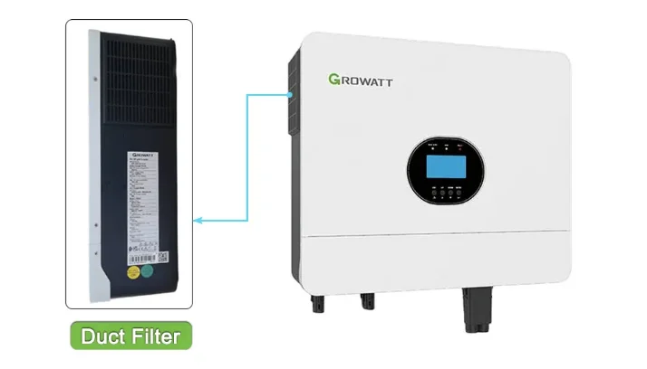 Wholesale Growatt Spf6000Es Plus Hybrid Off Grid Solar Inverter With 48V Battery Voltage