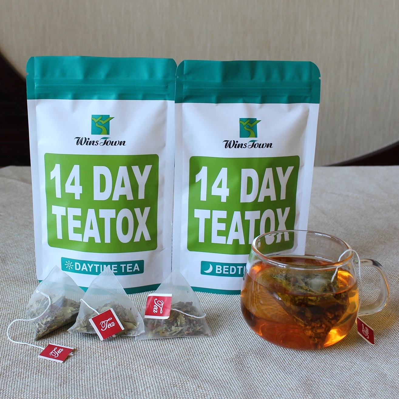 14 days teatox daytime or bedtime slimming  tea