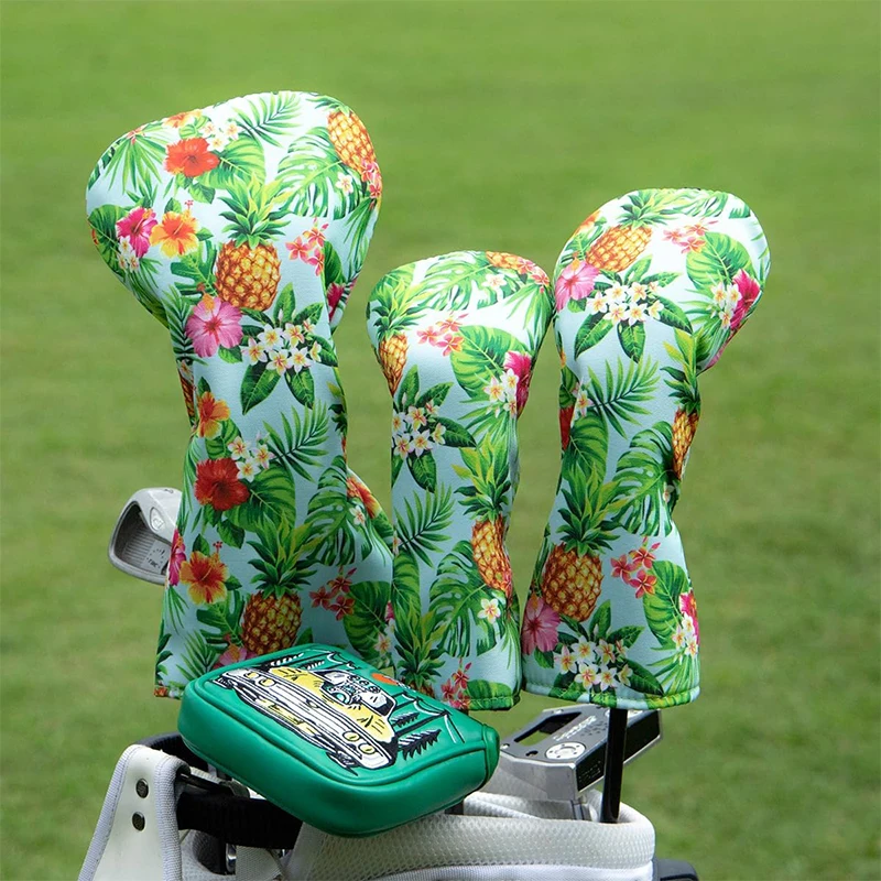 Teddy Bear Golf Head Covers Set for Golf Enthusiasts