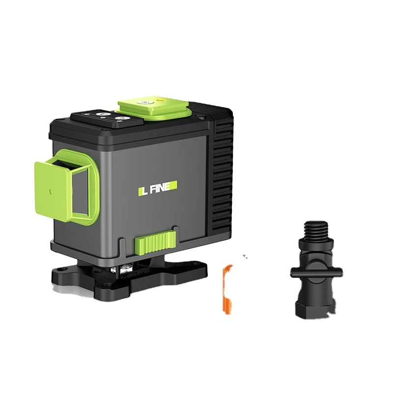 Self-leveling Laser 603CG ,Multi Outdoor pulse mode 3*360 Alignment 12 Line, Green 3D Rotary Land Nivel Laser Level