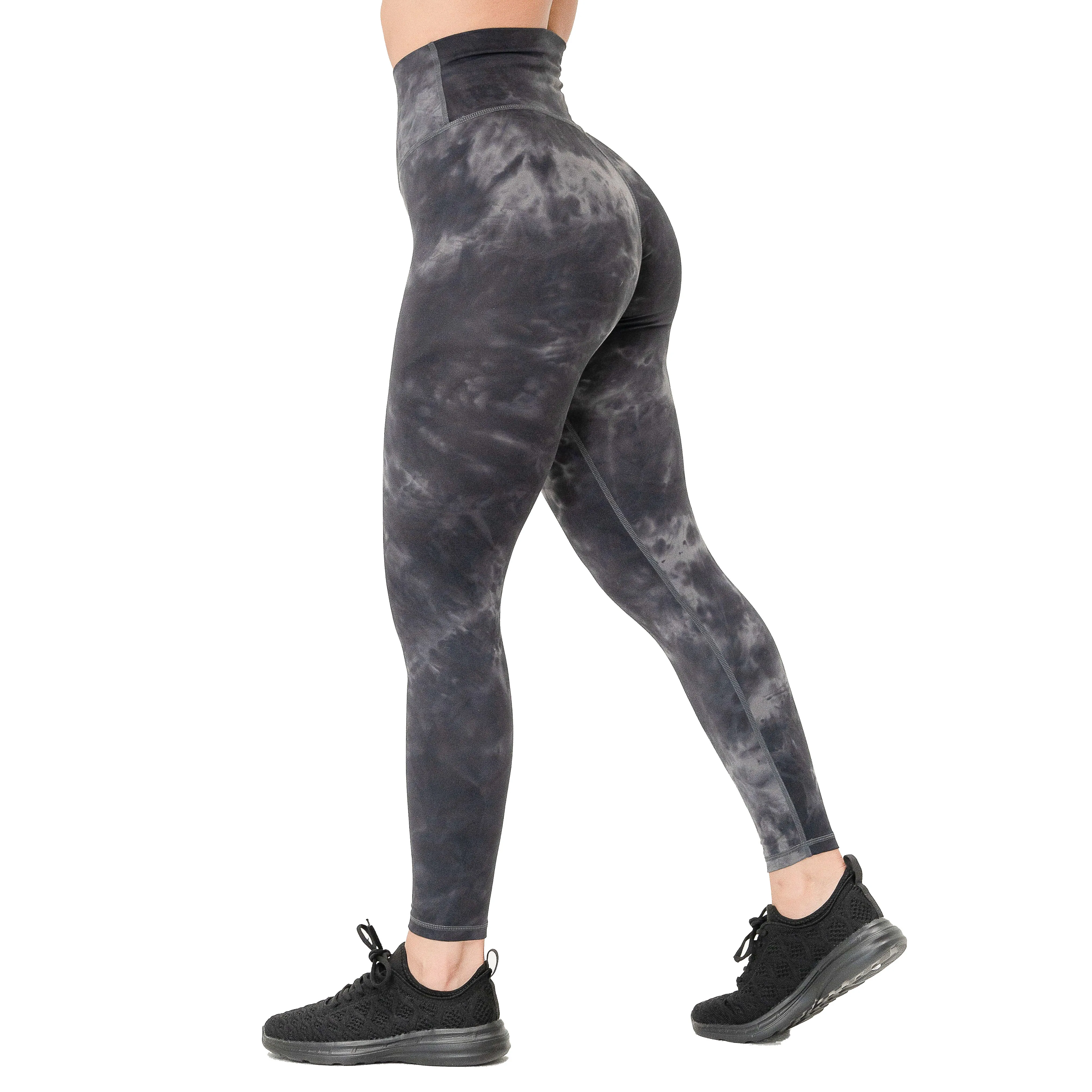 Clothing Manufacturers Custom High Waist Workout Leggings Fitness Yoga Wear Sports Gym Leggings Tie Dye Leggings For Women