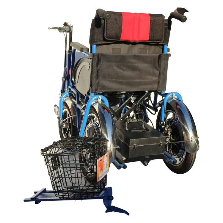 Folding electric wheelchair for the elderly people and disabled