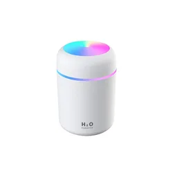 Portable Bottle Cool Mist Purifier Ultrasonic Atomization Mini USB Air Humidifier 300mL Air Cleaner