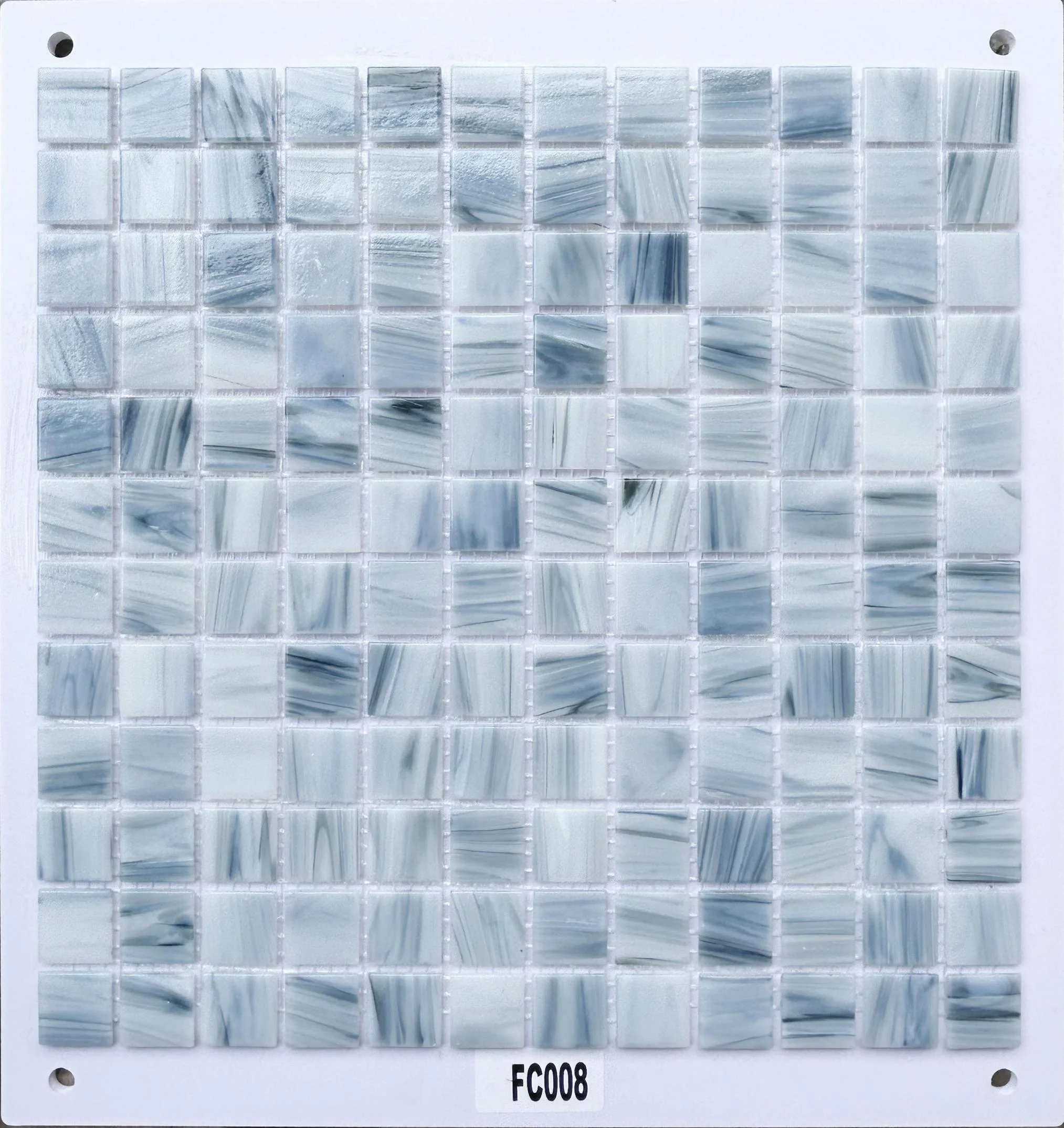 Factory fast delivery discount unique artistic turquoise green color glass mosaic netting parquet tiles swimming pool tiles