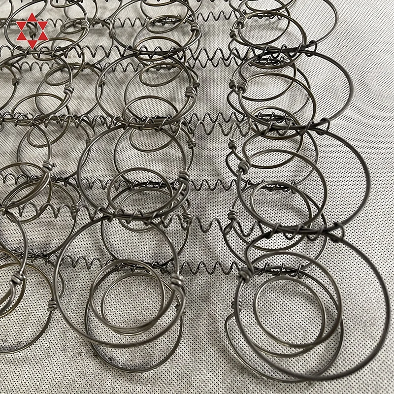 High Quality Bonnel Spring Unit Bed 4 Turns Bonnell Coils Spring Mattress With Border Frame