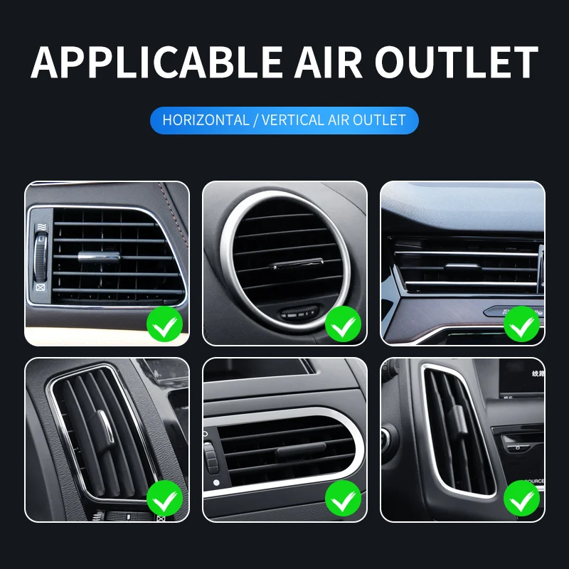 SILAP 2022 Vehicle Mounted Air Outlet Bracket magnetic force holder