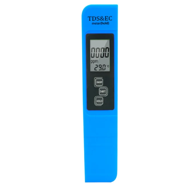 Newest 3 In1 Digital Water Quality Tester TDS EC Meter Range 0-9999 Multifunctional Water Purity Temperature Meter