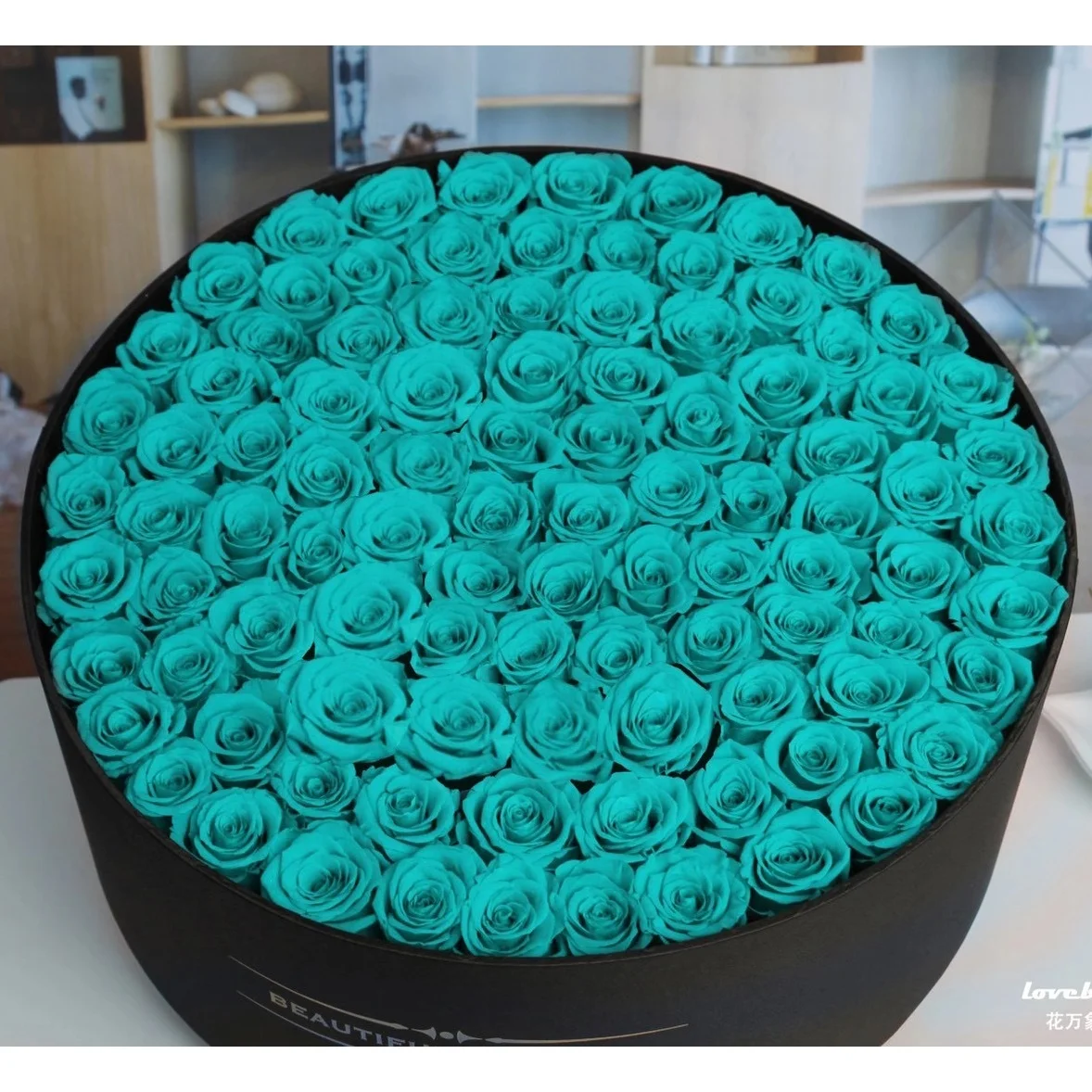 Infinity Rose Box Custom Flower box Eternal Forever Rose Everlasting Roses Real Touch Flowers Preserved Flowers For Valentines