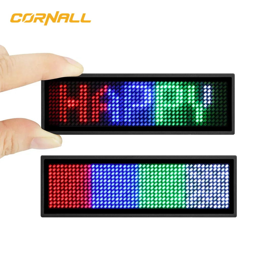 Led Name Badge Sign/Led Name Tag/Mini Led Mobile Display