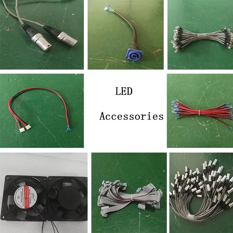 Top quality 20 30 40 60 70 80cm data cable flat cable  for led module connection for led display screens
