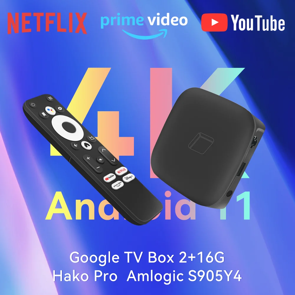MINI Smart TV Box Hako Pro tv receiver 5G Dual WIFI tv box 2gb 8gb 32gb Android 11 Set Top Box