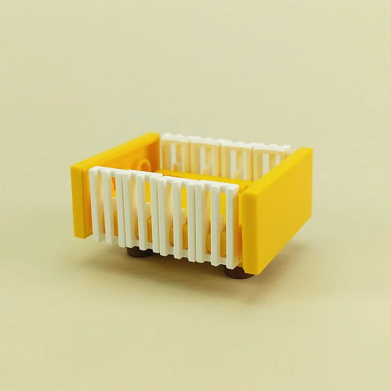 Mini Baby Figures MOC Pram Plastic Building Blocks doll Characters Toys Model