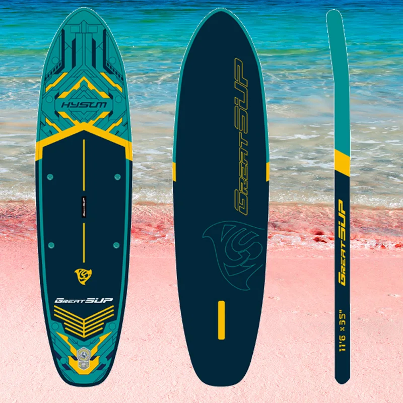 Durable Wooden SUP Surfboard for Fishing  Factory Direct Paddleboard