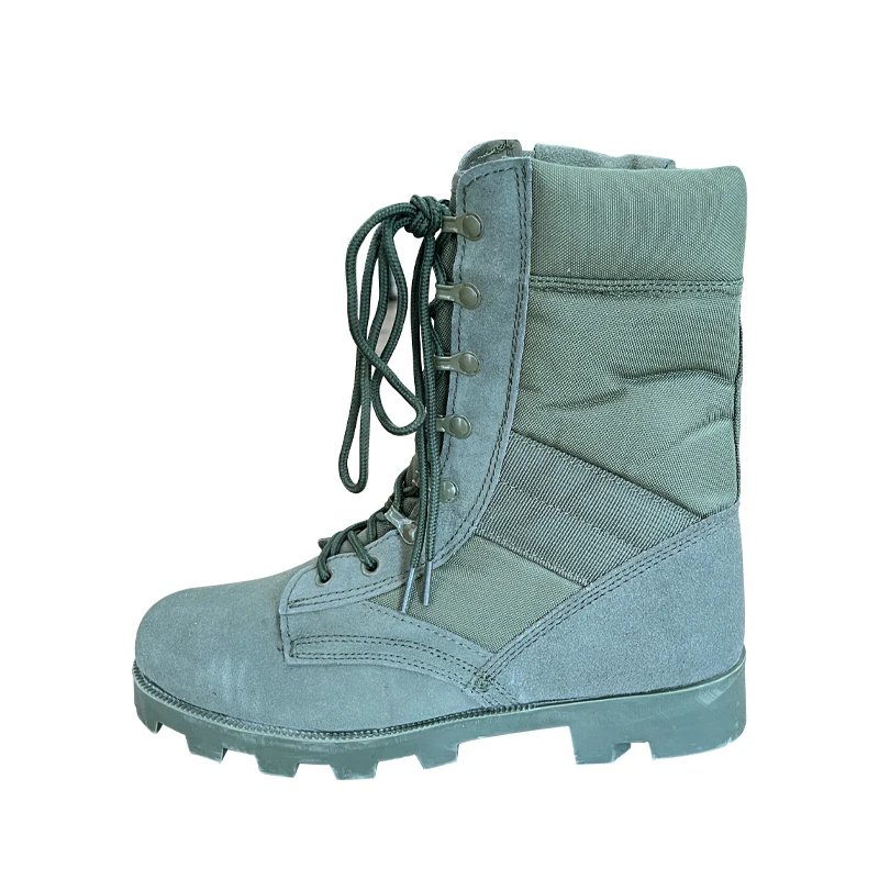 Outdoor Training Cow Leather Boots For Hiking Camping