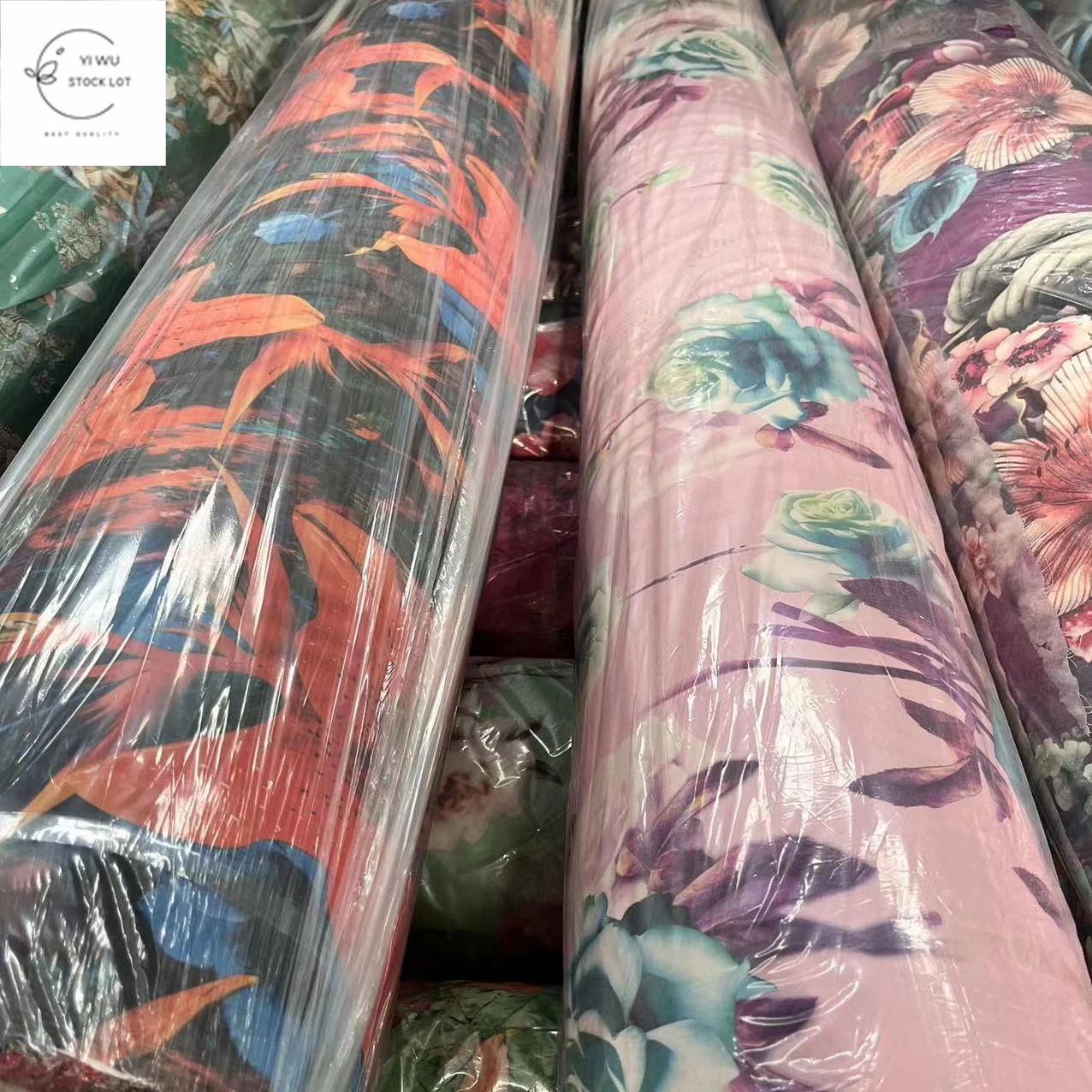 Китайская фабрика 100% полиэстер дешевая ткань с принтом cey со склада от shaoxing