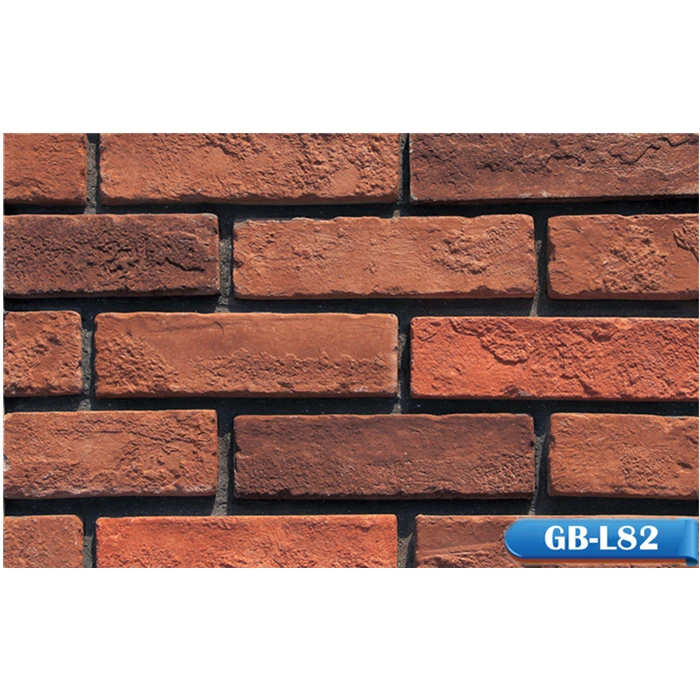 Берик GB-L33 лучшие продажи Красный продажа наружной облицовки из искусственного камня черного цвета изготовленные тонкостенные подшипники плитка под