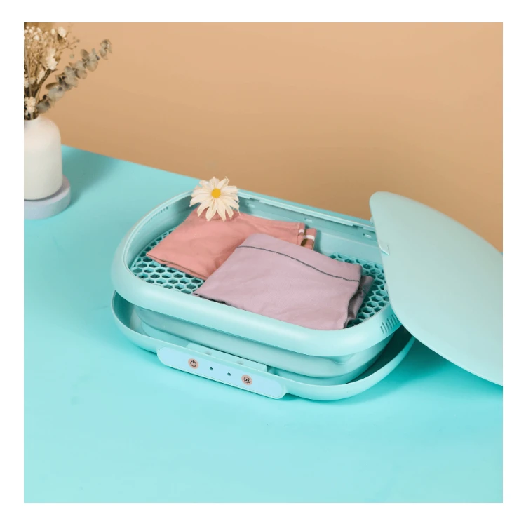 Derrosi HCF-18HG Foldable baby wear ultraviolet sanitizer mini UV disinfection box portable clothes dryer