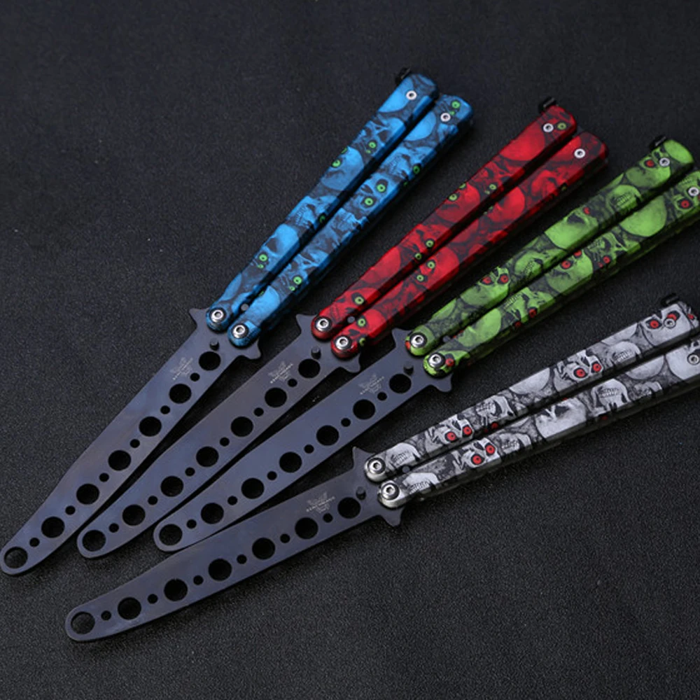 OUMO-New product sales promotion beautiful shaving fold Butterfly comb