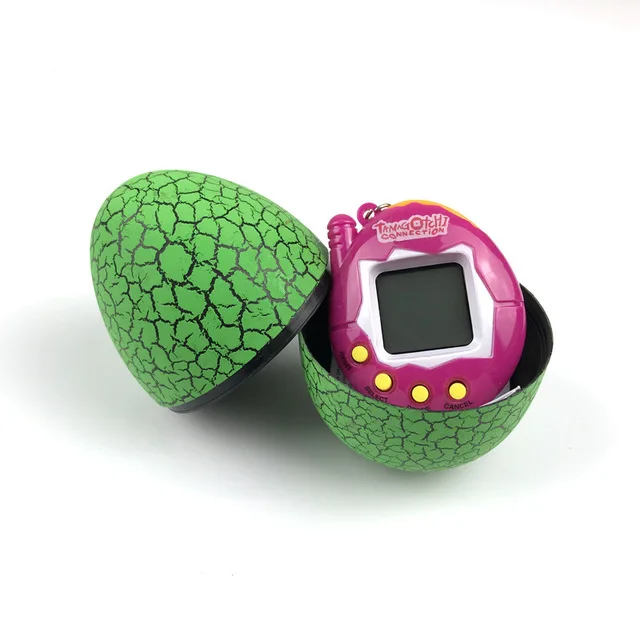 Tumbler Dinosaur Egg Multi-colors Virtual Cyber Digital Pet Game Toy Tamagotchis Digital Electronic E-Pet Christmas Gift