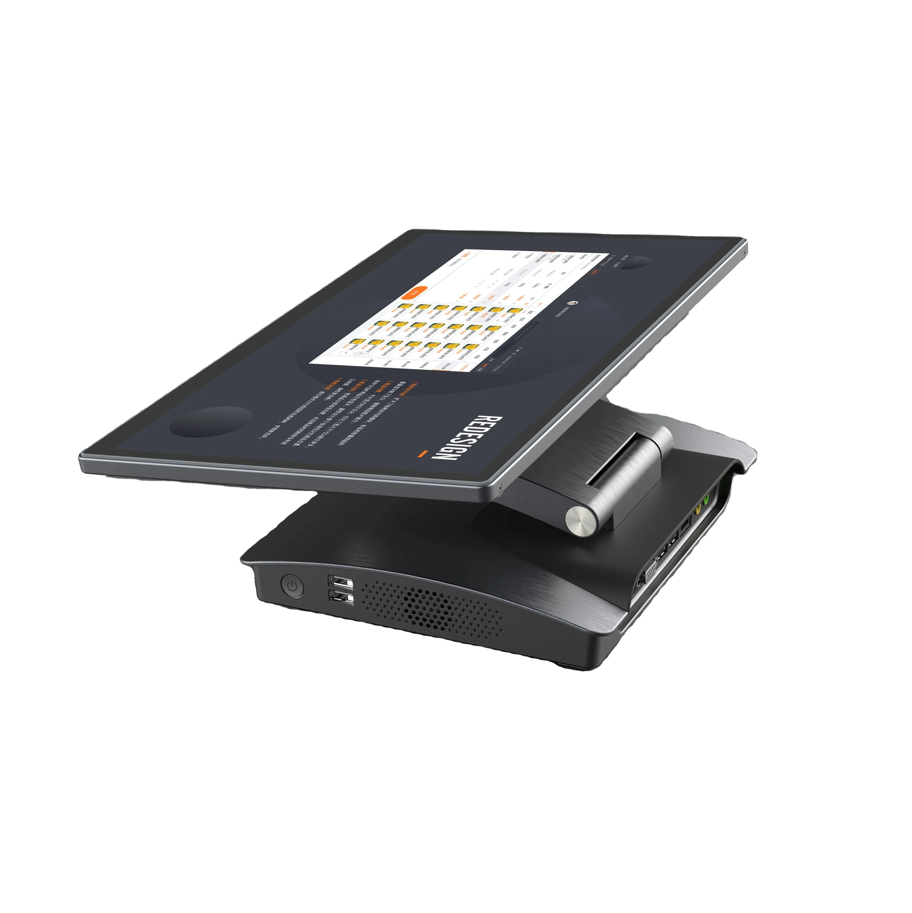 Cheaper Single/Dual Touch Screen Desktop Pos Machine High-end Retail Cashier  Kiosk WIFI/BT Pos System for 80mm Thenal Printer