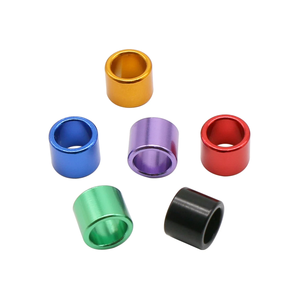 Aluminum Multicolor Bird Leg Band  Straight Leg Ring for Bird 9mm Parrot Pigeon Leg Rings Custom Parrot Foot Rings