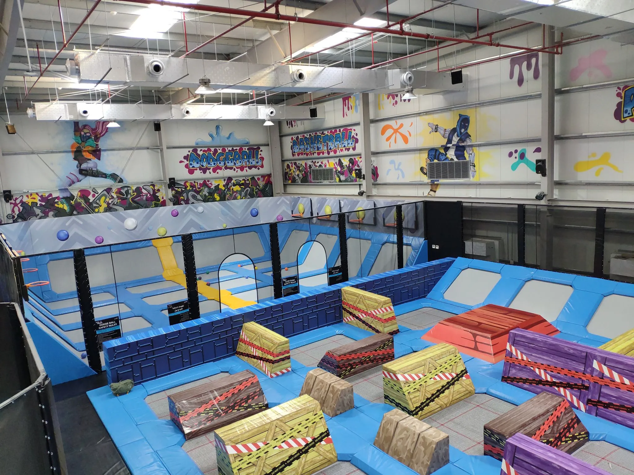 Indoor Recreation Center One-Stop Shop Large Commercial Trampoline Park by China Cheer Amusement