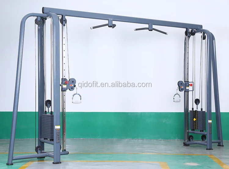 Multi-Functional Gym Commercial Strength Training 5 Station Dual Cable Crossover Machine