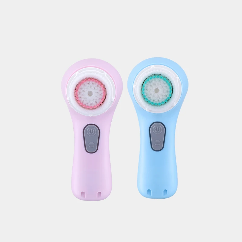 2 в 1 водонепроницаемая электрическая щетка для массажа лица