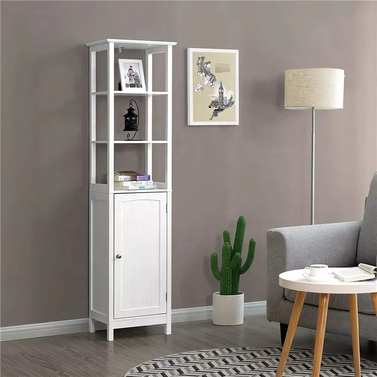 Wholesale Simple Fashion Free Standing Four Layers Storage Drawers Bathroom Cabinet