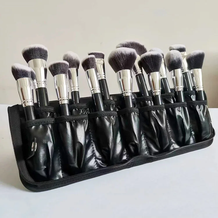 Fashionable Personalized Wooden Handle Make Up Brush Complete 40pcs Cosmetic Makeup Brush Set Eye Shadow Foundation Powder Brush