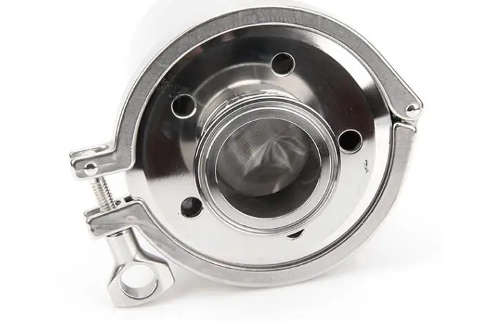 304 316L Stainless Steel Clamp connection rebreather