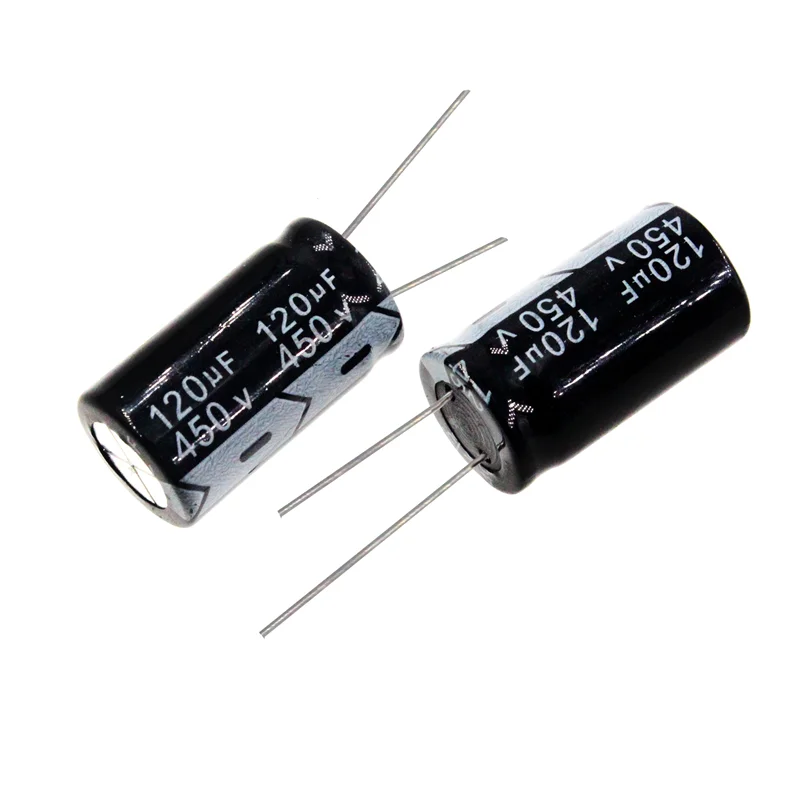 120uF 450V 120MFD 450Volts 18mm*35mm 120mf450v 450v120mf Radial Aluminum Electrolytic Capacitor