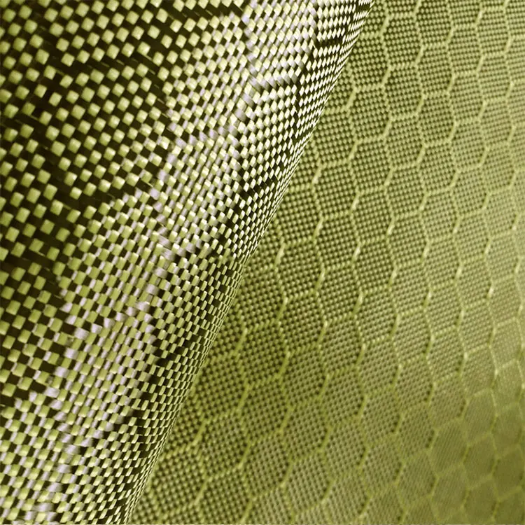 Черная желтая арамидная ткань из углеродного волокна горячая Распродажа гибридная 3 К 240