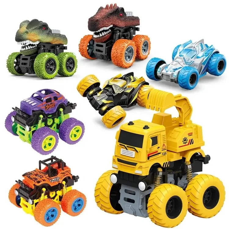 2024 Лидер продаж инерционный трюк внедорожник модель каскадерский автомобиль игрушка