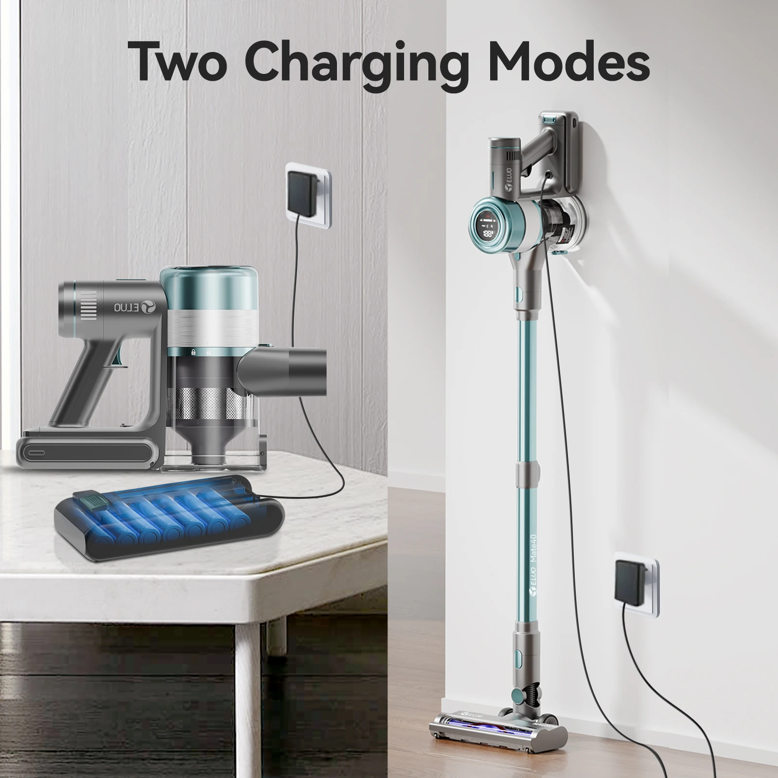 E.LUO SU8 BLDC200W 20Kpa Wholesale Home Stick Household Wireless Handheld Portable Cordless Rechargeable Floor Vacuum Cleaner