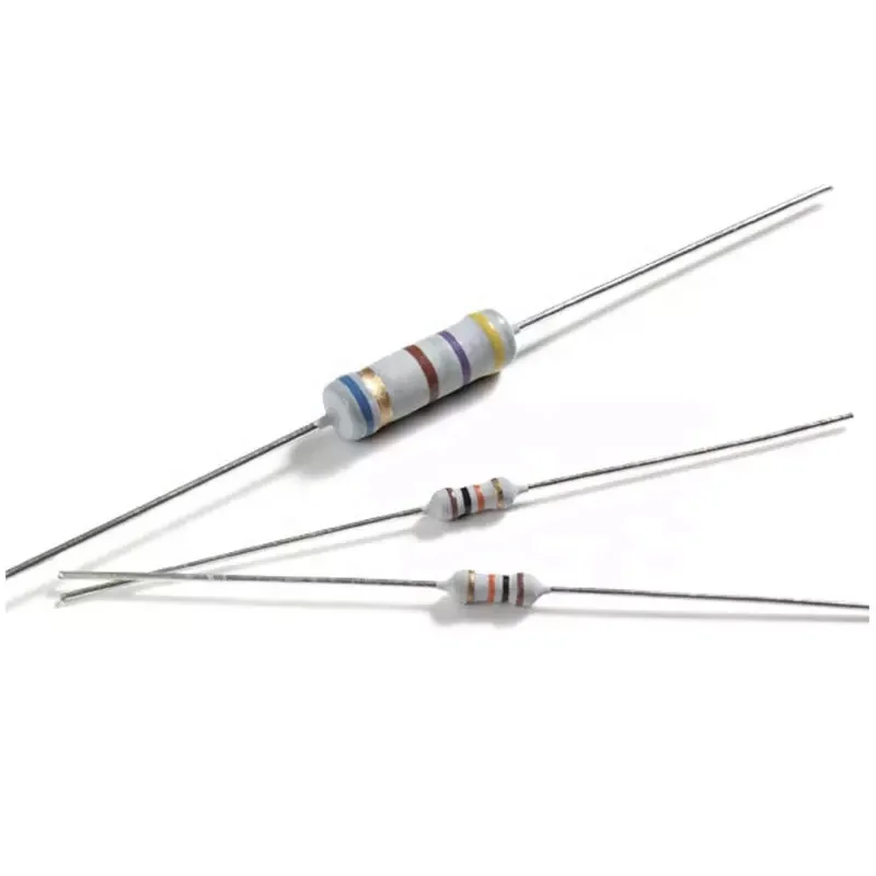 High quality MOF 1/8W 1/6W 1/4W 1/2W 1W 2W 3W 5W metal oxide film fixed resistance 0.33 ohm resistor
