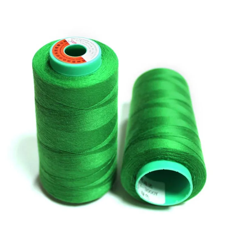 Factory direct wholesale 100% spun polyester sewing thread 40/2 5000y cone for sewing clothes